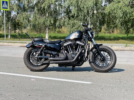 2018 Harley-Davidson Forty-Eight, чёрный, 990000 рублей, вид 2