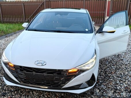 2022 Hyundai Elantra VII (CN7), белый, 2100000 рублей, вид 2