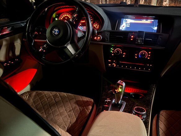 2012 BMW X3 20i xDrive II (F25), коричневый, 2250000 рублей - вид 8