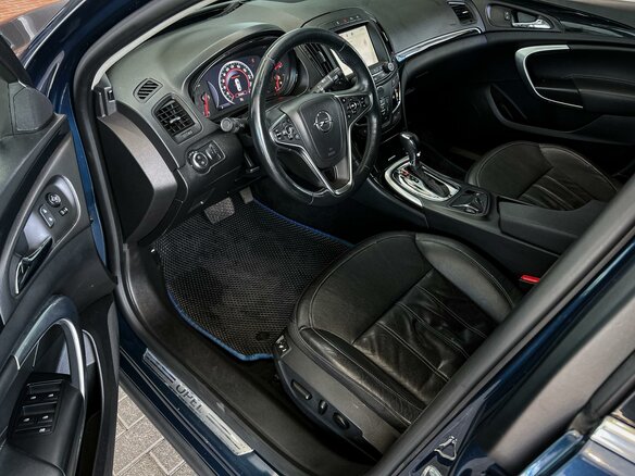 2014 Opel Insignia I Рестайлинг, синий, 1280000 рублей - вид 9