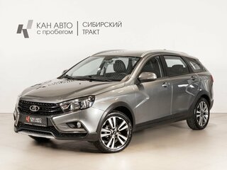 2018 Lada (ВАЗ) Vesta SW Cross I, серый, 1060000 рублей, вид 1