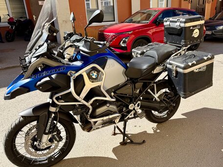 2014 BMW R 1200 GS Adventure, синий, 1350000 рублей, вид 1