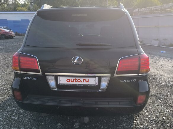 2008 Lexus LX 570 III, чёрный, 3200000 рублей - вид 4