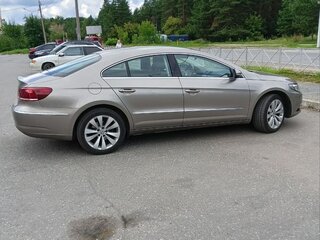 2013 Volkswagen Passat CC I Рестайлинг, серебристый, 1267000 рублей, вид 3