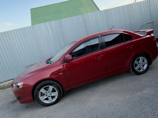 2008 Mitsubishi Lancer X, красный, 770000 рублей, вид 3