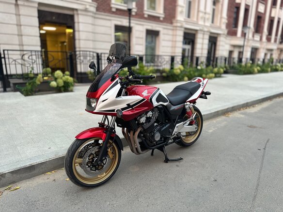 2006 Honda CB 400 Super Four, белый, 320000 рублей - вид 8