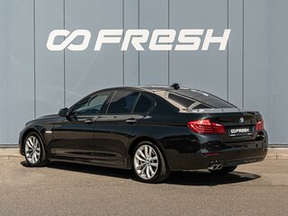 2016 BMW 5 серии 520i VI (F10/F11/F07) Рестайлинг, чёрный, 1845000 рублей, вид 2