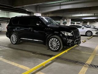 2015 Infiniti QX80 I Рестайлинг, чёрный, 3490000 рублей, вид 2