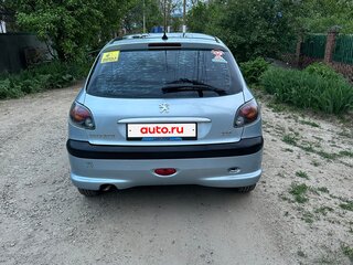 2005 Peugeot 206, серебристый, 360000 рублей, вид 3