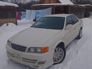1999 Toyota Chaser VI (X100) Рестайлинг, белый, 755555 рублей, вид 1