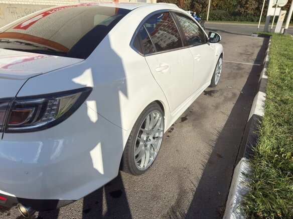 2008 Mazda 6 II (GH), белый, 1000000 рублей - вид 10