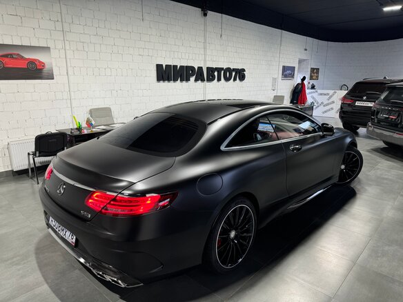 2015 Mercedes-Benz S-Класс 500 VI (W222, C217), чёрный - вид 8