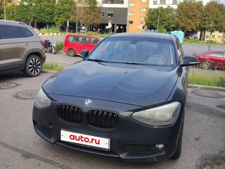 2012 BMW 1 серии 116i II (F20/F21), чёрный, 700000 рублей, вид 1