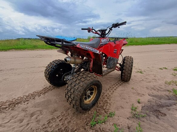 2022 Wels Thunder 125, красный, 99999 рублей - вид 7