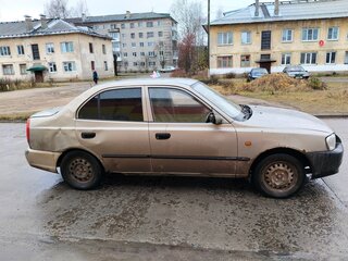 2008 Hyundai Accent ТагАЗ II, бежевый, 245000 рублей, вид 3