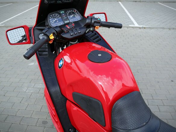 1996 BMW K 1100 RS, красный, 594334 рублей - вид 7