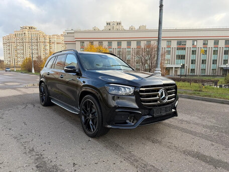 2025 Mercedes-Benz GLS 450 II (X167) Рестайлинг, чёрный, 15760000 рублей, вид 2