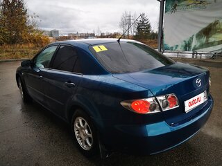 2006 Mazda 6 I (GG) Рестайлинг, синий, 350000 рублей, вид 4