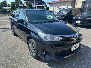 2018 Toyota Corolla Fielder XI (E160, E170) Рестайлинг 2, чёрный, 1100000 рублей, вид 3