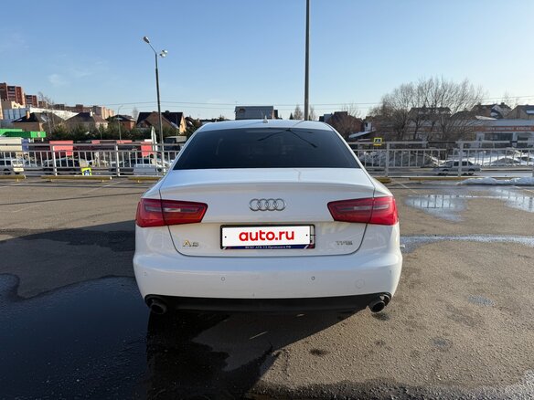 2012 Audi A6 IV (C7), белый, 930000 рублей - вид 8