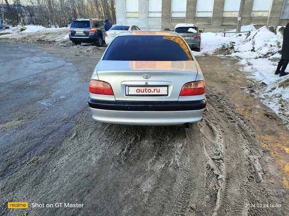 2001 Toyota Avensis I Рестайлинг, серебристый, 470000 рублей - вид 5