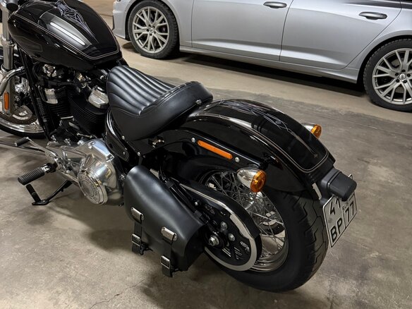 2021 Harley-Davidson Softail Standard, чёрный, 1625000 рублей - вид 7