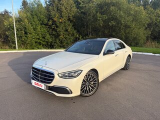 2020 Mercedes-Benz S-Класс 350 d VII (W223), белый, 7800000 рублей, вид 2