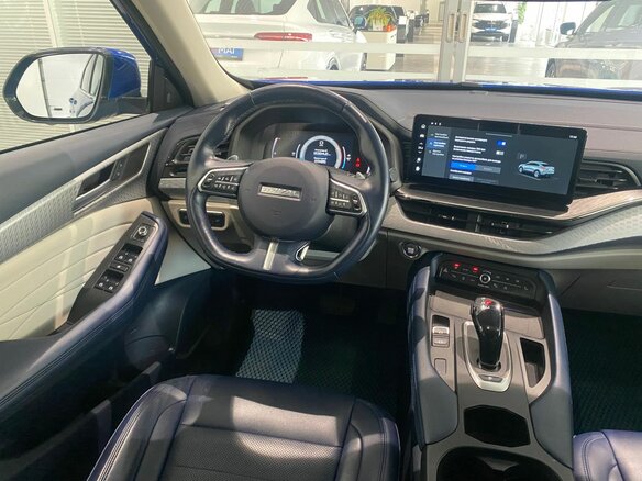 2022 Haval F7x I Рестайлинг, синий - вид 21