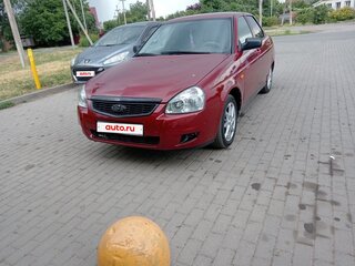 2010 Lada (ВАЗ) Priora I, красный, 410000 рублей, вид 1