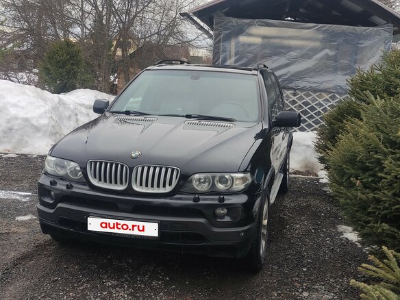 2006 BMW X5 4.8is I (E53) Рестайлинг, чёрный, 1799999 рублей - вид 7