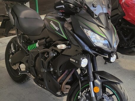 2017 Kawasaki Versys 650, чёрный, 599000 рублей, вид 1