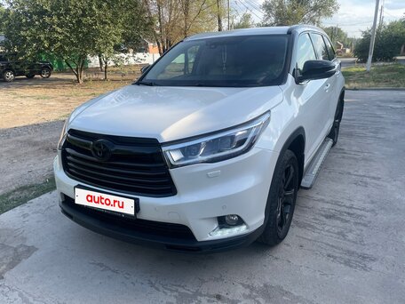 2015 Toyota Highlander III (XU50), белый, 2700000 рублей, вид 3