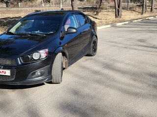 2015 Chevrolet Aveo II, чёрный, 620000 рублей, вид 2