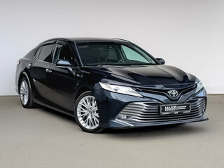 2018 Toyota Camry VIII (XV70), синий, 2395000 рублей, вид 3