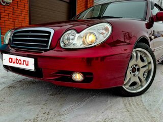 2004 Hyundai Sonata IV (EF) Рестайлинг, красный, 597000 рублей, вид 5
