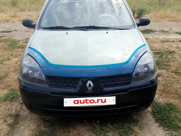 2004 Renault Symbol I Рестайлинг, серый, 330000 рублей
