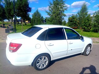 2021 Lada (ВАЗ) Granta I Рестайлинг, белый, 630000 рублей, вид 4