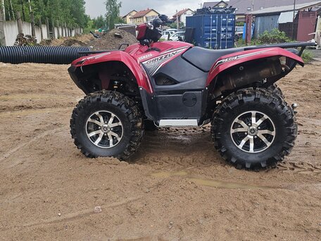 2016 Yamaha Grizzly 700, красный, 1350000 рублей, вид 4