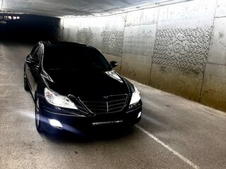 2010 Hyundai Genesis I, чёрный, 1455555 рублей, вид 3
