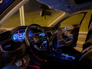 2019 Audi Q3 40 TFSI II (F3), синий, 2750000 рублей, вид 3