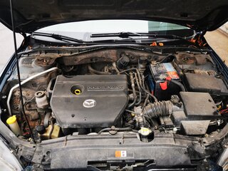 2006 Mazda 6 I (GG) Рестайлинг, синий, 350000 рублей, вид 5
