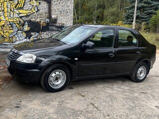 2012 Renault Logan I Рестайлинг, чёрный, 380000 рублей, вид 5
