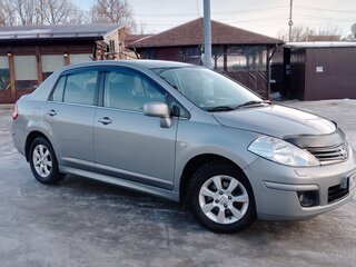 2011 Nissan Tiida I Рестайлинг, серый, 845000 рублей, вид 2