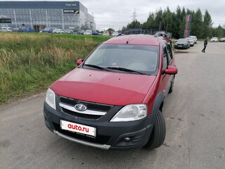 2018 Lada (ВАЗ) Largus Cross I, красный, 899000 рублей, вид 2