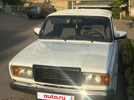 2005 Lada (ВАЗ) 2107, белый, 105000 рублей, вид 1