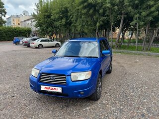 2007 Subaru Forester II Рестайлинг, синий, 1200000 рублей, вид 1