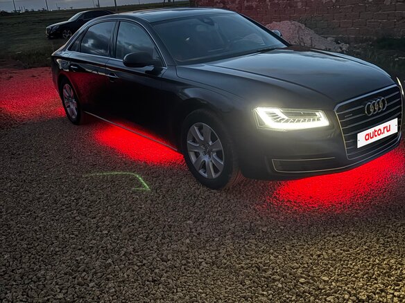 2013 Audi A8 III (D4) Рестайлинг, чёрный, 1450000 рублей - вид 4