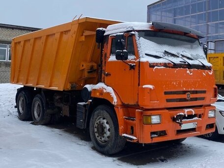 2016 КамАЗ 6520, оранжевый, 1370000 рублей, вид 4