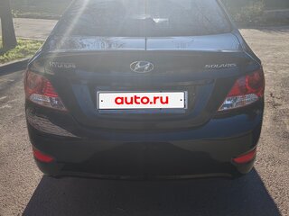 2011 Hyundai Solaris I, чёрный, 720000 рублей, вид 3