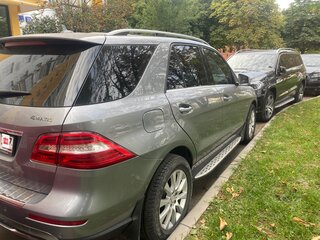 2012 Mercedes-Benz M-Класс 350 CDI III (W166), серый, 1850000 рублей, вид 4